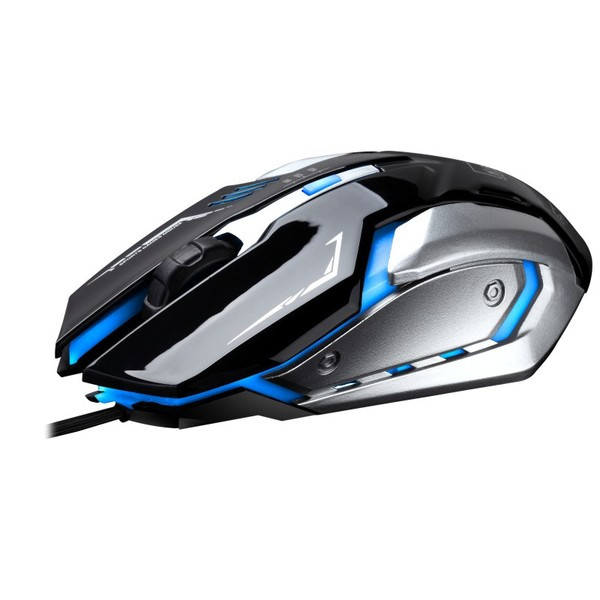 Osvijetljeni miš sa kablom za kompjuter i laptop