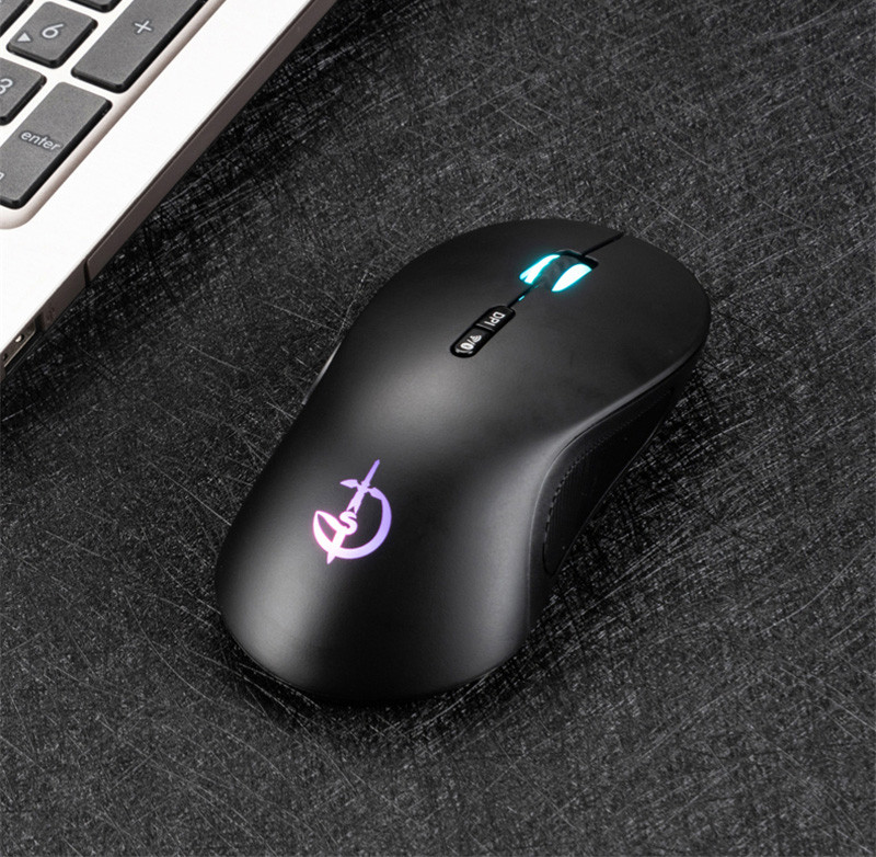 Osvijetljeni Bluetooth miš s dvostrukim načinom rada 2,4 GHz