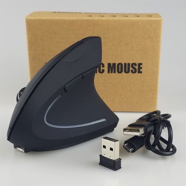 2,4G vezeték nélküli beépített ergonomikus egér 6 gombbal