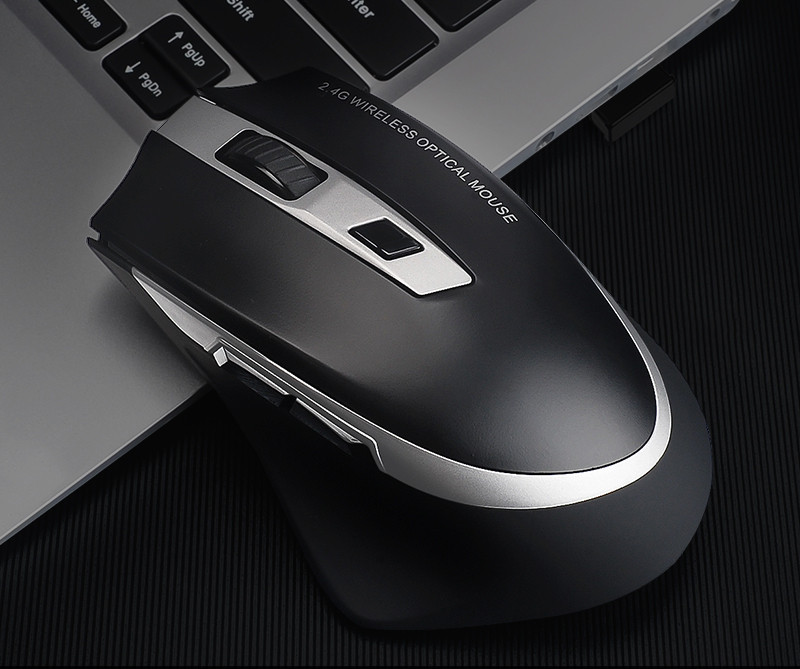 Vezeték nélküli újratölthető egér lítium-ion akkumulátorral - Fick PM7 modell