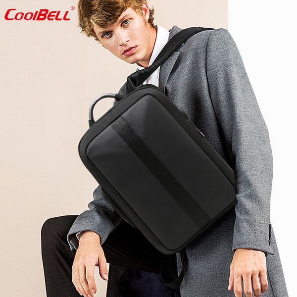 Многофункционална мъжка раница за лаптопи с USB порт 