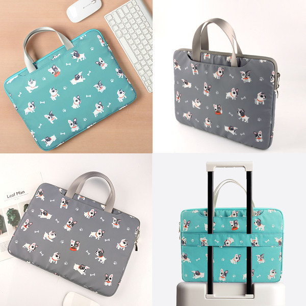 Mugav kott 15,6-tollisele sülearvutile, millel on lühikesed käepidemed, esitasku ja parem koertele