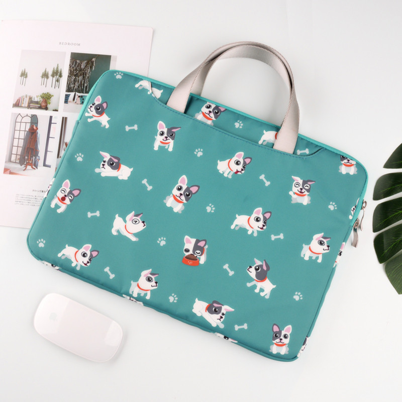 Mugav kott 15,6-tollisele sülearvutile, millel on lühikesed käepidemed, esitasku ja parem koertele