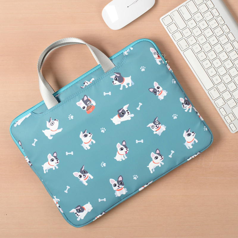 Mugav kott 15,6-tollisele sülearvutile, millel on lühikesed käepidemed, esitasku ja parem koertele