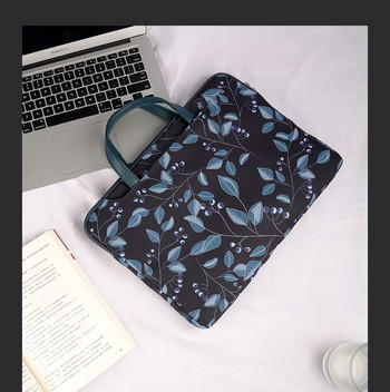 Чанта за 15.6 инчов лаптоп с къси дръжки и флорален десен
