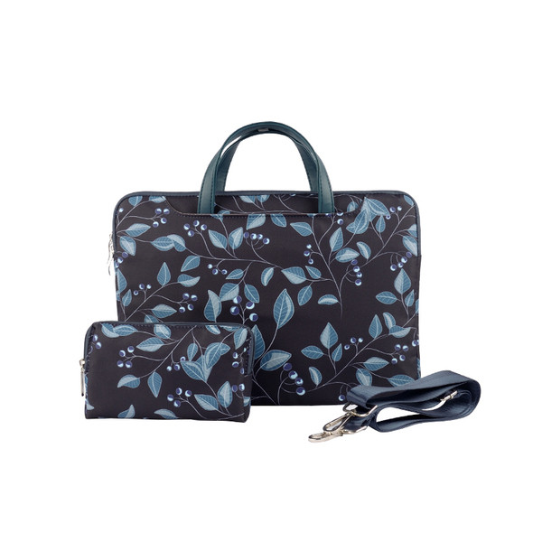 Torba za laptop od 15,6 inča s kratkim ručkama i cvjetnim uzorkom
