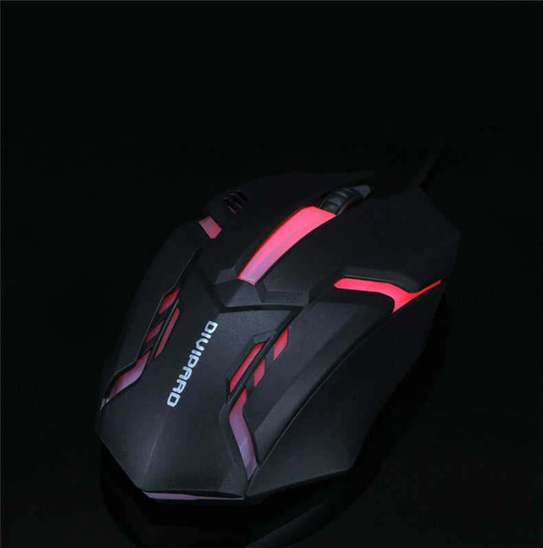 Ragyogó játék egér kábellel