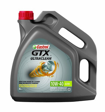 Castrol GTX ULTRACLEAN 10W40 4L