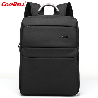 Üzleti férfi hátizsák 14-15 hüvelykes laptop számára, több elülső zsebbel