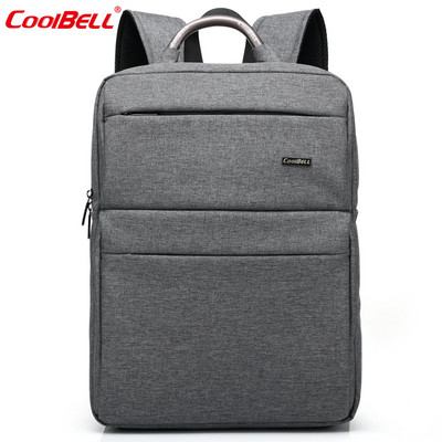 Üzleti férfi hátizsák 14-15 hüvelykes laptop számára, több elülső zsebbel