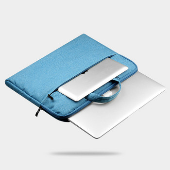 Чанта за лаптоп с ципове и къса дръжка