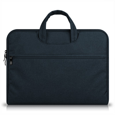 Laptop táska cipzárral és rövid fogantyúval