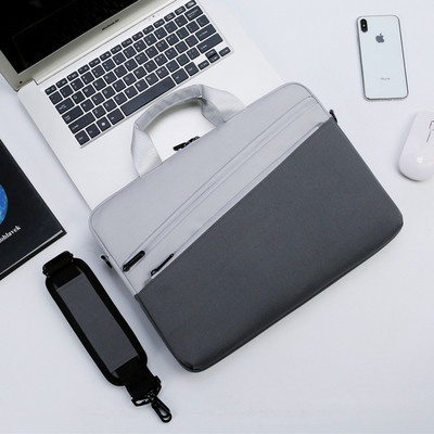 Dvobojna torba za laptop od 14 inča sa džepovima