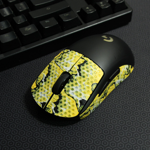 Мишка с цветен неплъзгащи се стикер 