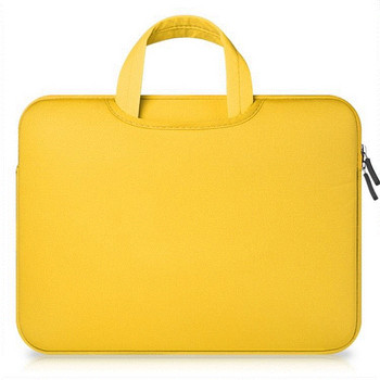 Чанта за лаптоп с къси дръжки и цип 