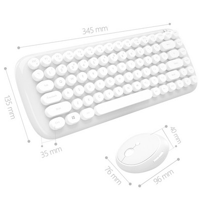 Klaviatūros ir pelės rinkinys su belaidžiu ryšiu