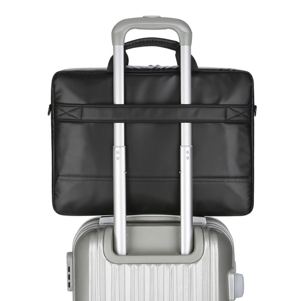 Kényelmes táska 15,6 hüvelykes laptop számára, rövid és hosszú fogantyúval