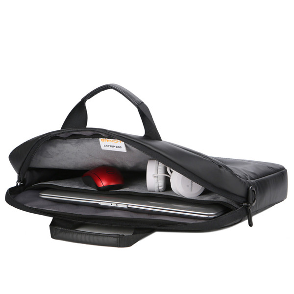 Kényelmes táska 15,6 hüvelykes laptop számára, rövid és hosszú fogantyúval