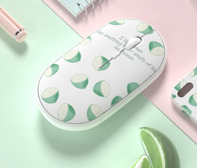 Juhtmeta Bluetoothi hiir sildi ja värvirakendustega