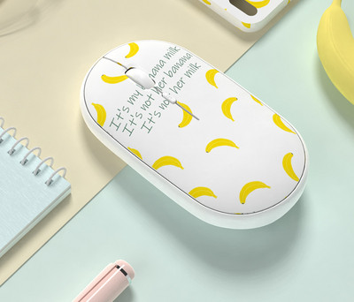 Juhtmeta Bluetoothi hiir sildi ja värvirakendustega