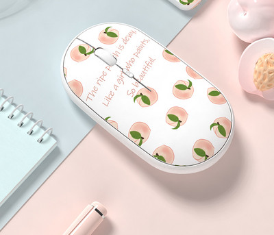 Juhtmeta Bluetoothi hiir sildi ja värvirakendustega