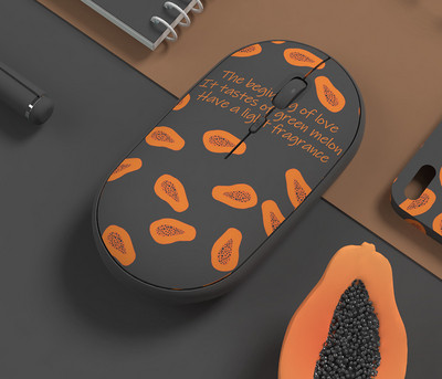 Juhtmeta Bluetoothi hiir sildi ja värvirakendustega