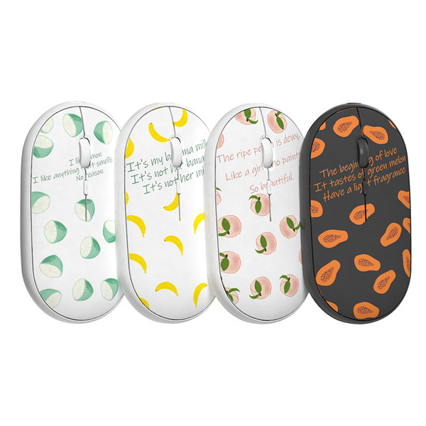 Juhtmeta Bluetoothi hiir sildi ja värvirakendustega