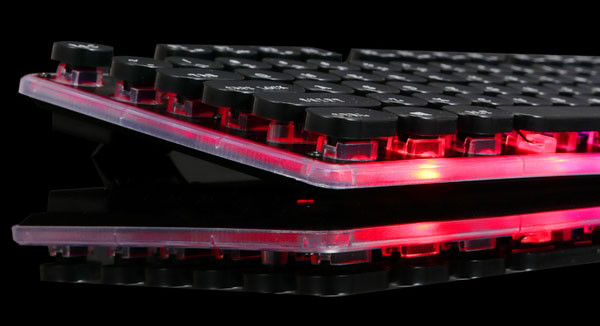Žaidimų apšviestos klaviatūros modelis GK102