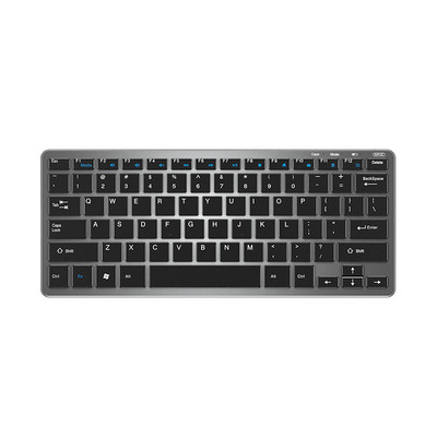 V780 bezvadu tastatūra melnbaltā krāsā