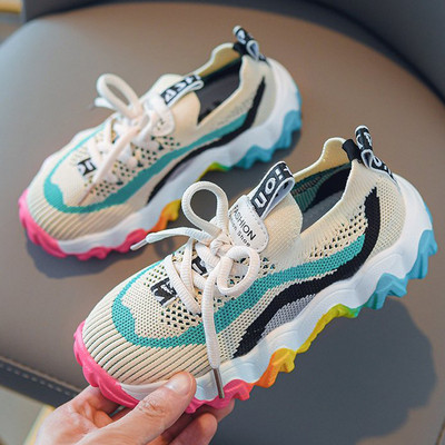 Moderne dječje tenisice za djevojčice s grubim potplatom