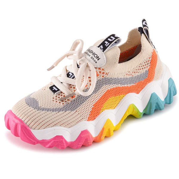 Moderne dječje tenisice za djevojčice s grubim potplatom