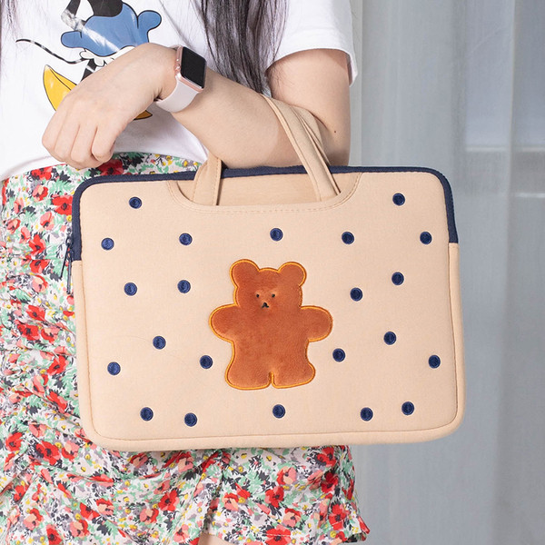 Портативна чанта за 15.6 инчов лаптоп с мече