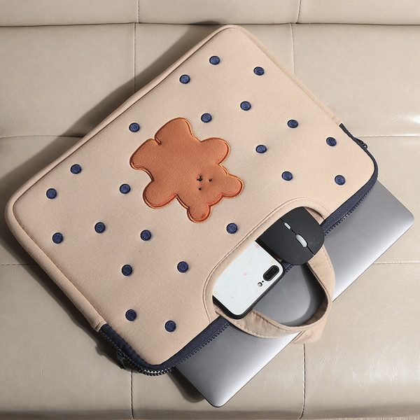 Портативна чанта за 15.6 инчов лаптоп с мече