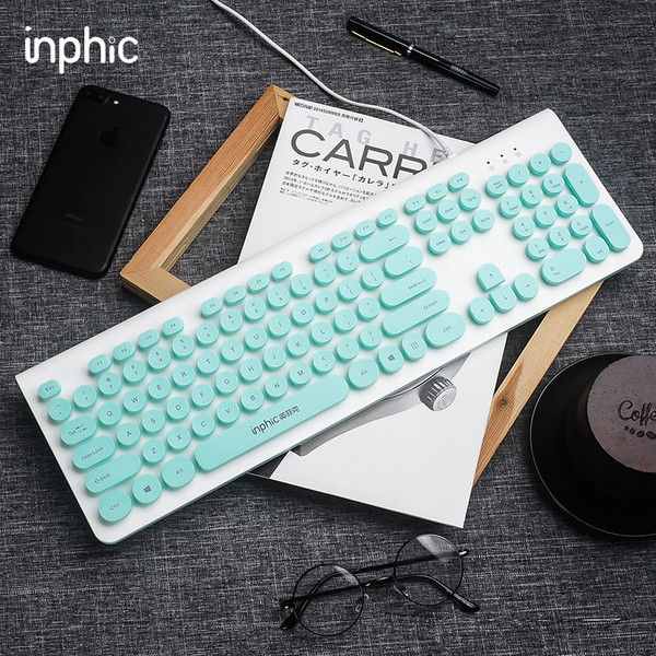 v580p moodne värviline klaviatuur koos kaabliga