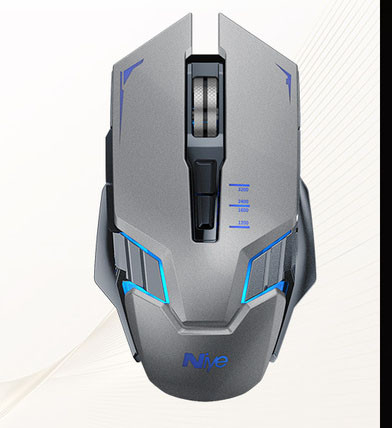 Bezvadu spēļu pele klēpjdatoram un datoram