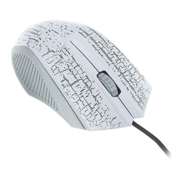 Balta pele ar LED gaismām un kabeli