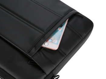 Водоустойчива чанта за съхранение на 15.6 инчов лаптоп от еко кожа