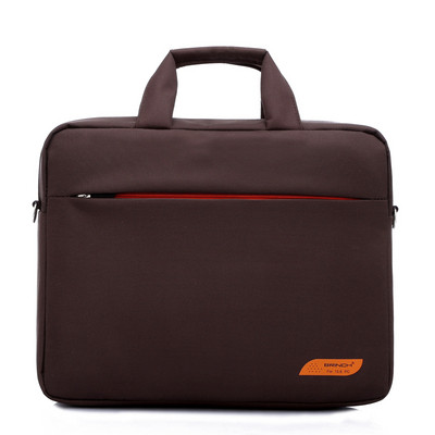 Удобна чанта за 15.6 инчов лаптоп с преден джоб, къса и дълга дръжка