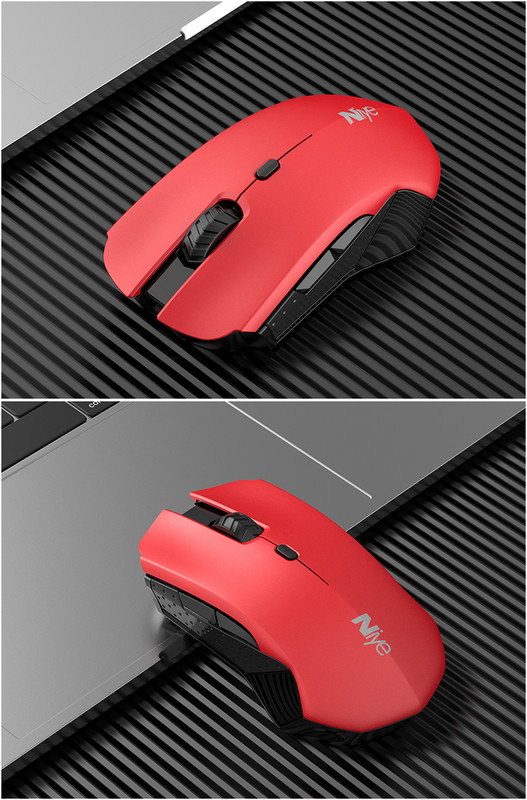 Vezeték nélküli egér 4 gombbal és 10 méteres vezeték nélküli távolsággal