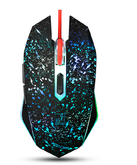 Apšviestos klaviatūros ir pelės rinkinys