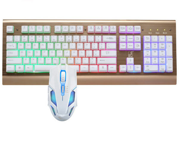 Žaidimų klaviatūros ir pelės rinkinys