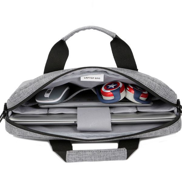 Veekindel hall lühikese ja pika käepidemega kott 13-tollisele sülearvutile