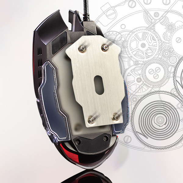 Apgaismota pele ar kabeli un 6 pogām