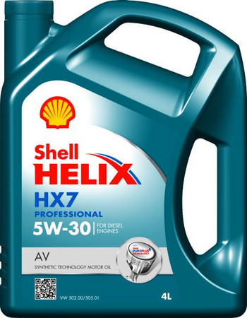 Shell HELIX HX7 P AV 5W30 4L