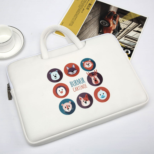 Valge õhuke kott 15,6-tollisele sülearvutile koos rakendusega