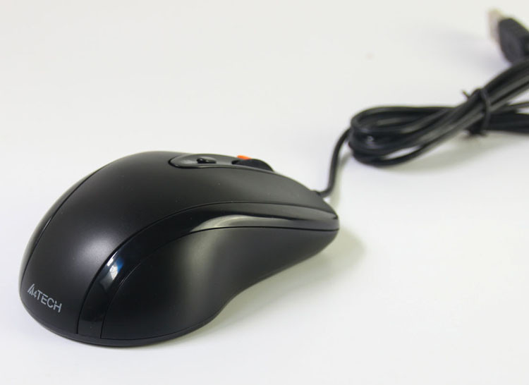 Shuangfeiyan N-70FX melna kabeļa pele ar 7 taustiņiem