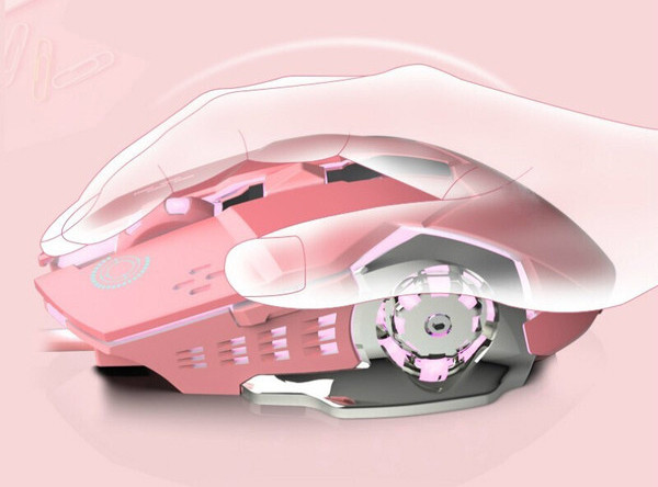 Spēļu pele ar kabeli un 6 taustiņiem