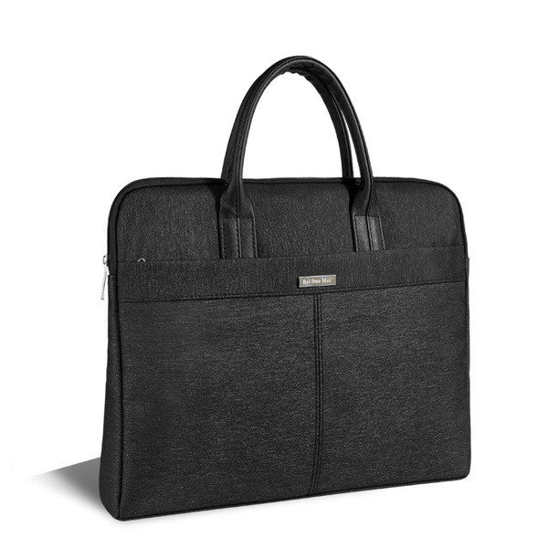 Laptop táska cipzárral és rövid fülekkel