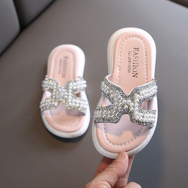 Moodsad lameda talla ja pärlitega lastesussid tüdrukutele