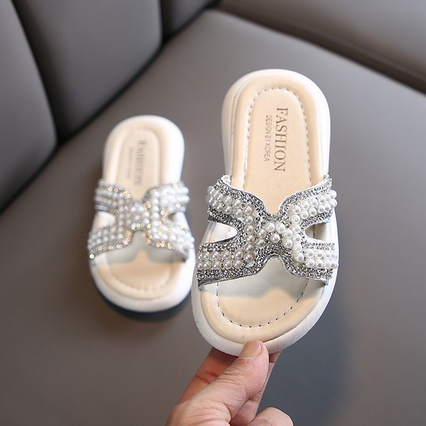 Moodsad lameda talla ja pärlitega lastesussid tüdrukutele